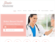 Tablet Screenshot of mammocare.com.sg
